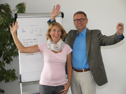 Anita Baumeister und Michael Engelhardt